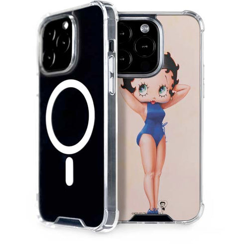 Betty Boop Swimsuit iPhone 14 Pro MagSafe Case