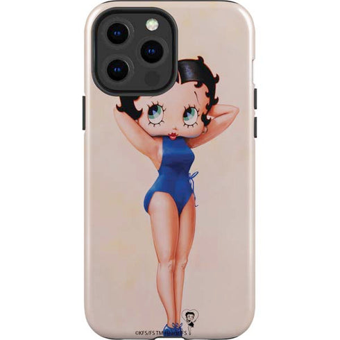 Betty Boop Swimsuit iPhone 15 Pro Max Impact Case