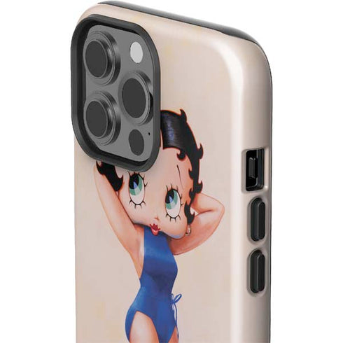 Betty Boop Swimsuit iPhone 15 Pro Max Impact Case