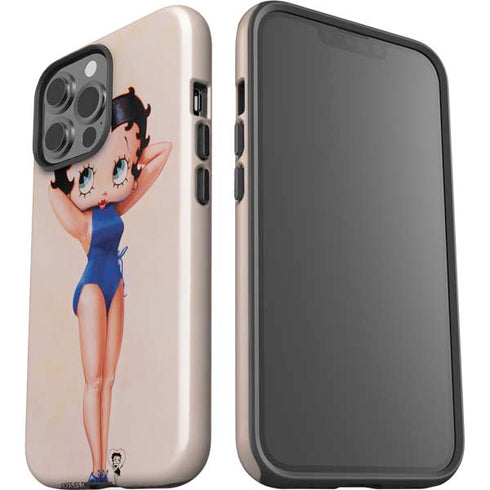 Betty Boop Swimsuit iPhone 15 Pro Max Impact Case