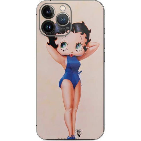 Betty Boop Swimsuit iPhone 14 Pro Max Skin