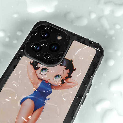 Betty Boop Swimsuit iPhone 14 Pro Waterproof Case
