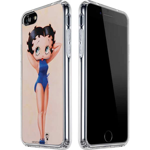 Betty Boop Swimsuit iPhone SE (2nd & 3rd Gen) Clear Case