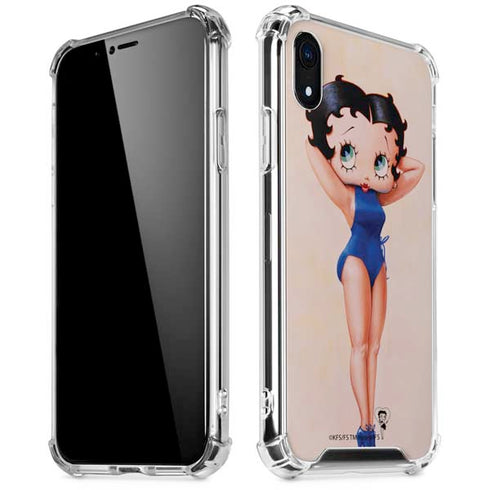 Betty Boop Swimsuit iPhone XR Clear Case
