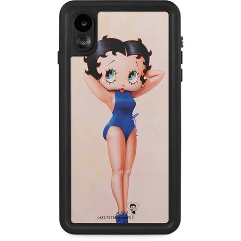 Betty Boop Swimsuit iPhone XR Waterproof Case