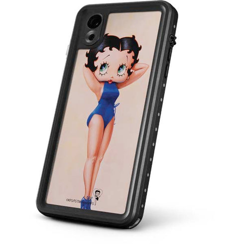 Betty Boop Swimsuit iPhone XR Waterproof Case