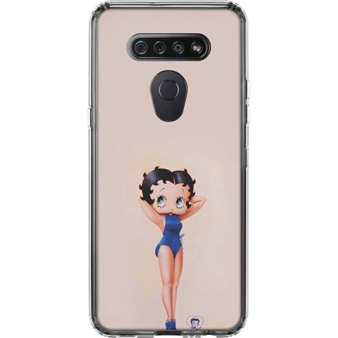Betty Boop Swimsuit LG K51/Q51 Clear Case