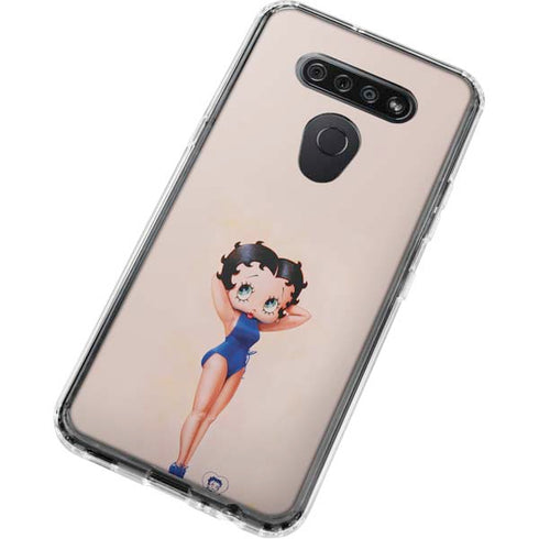 Betty Boop Swimsuit LG K51/Q51 Clear Case