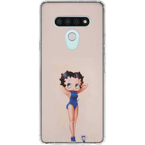 Betty Boop Swimsuit LG Stylo 6 Clear Case