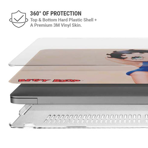 Betty Boop Swimsuit MacBook Pro 16in (2021-25) Case plus Skin