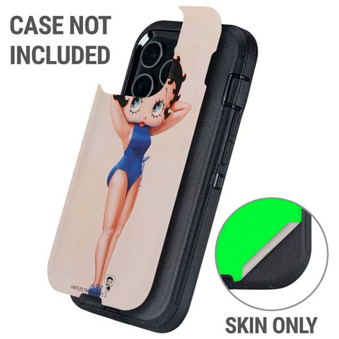 Betty Boop Swimsuit Otterbox Defender iPhone Skin