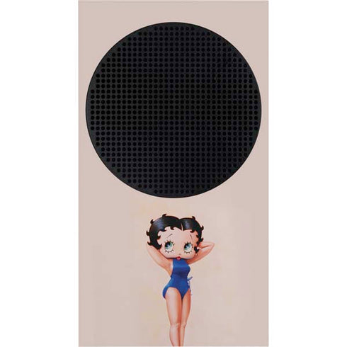Betty Boop Swimsuit Xbox Series S Console Skin