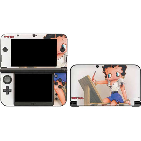 Betty Boop The Artist 3DS XL 2015 Skin