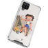 Betty Boop The Artist Galaxy A12 Clear Case