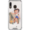 Betty Boop The Artist Galaxy A30 Clear Case