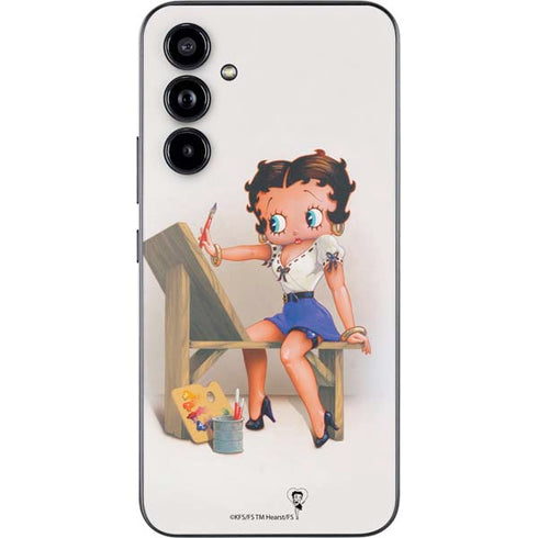 Betty Boop The Artist Galaxy A54 5G Skin