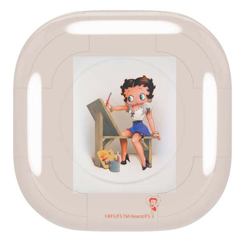 Betty Boop The Artist Galaxy Buds Pro Skin