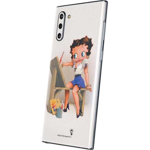 Betty Boop The Artist Galaxy Note 10 Skin