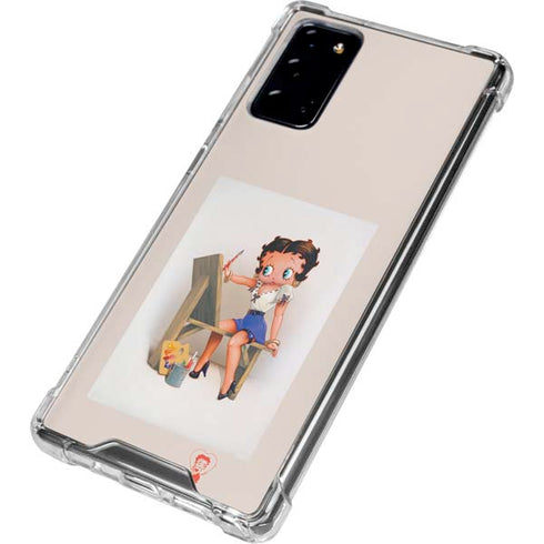 Betty Boop The Artist Galaxy Note20 5G Clear Case