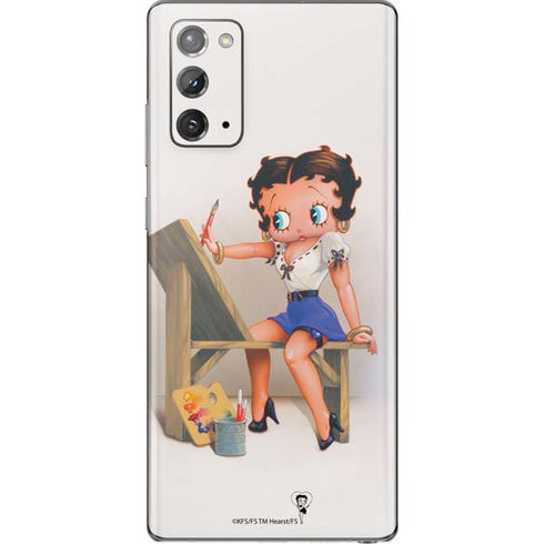 Betty Boop The Artist Galaxy Note20 5G Skin