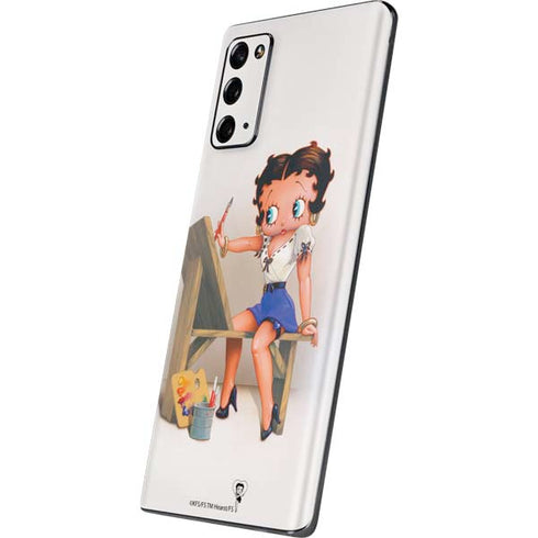 Betty Boop The Artist Galaxy Note20 5G Skin
