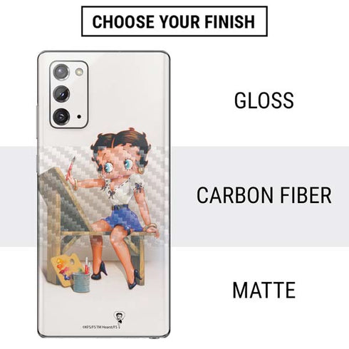 Betty Boop The Artist Galaxy Note20 5G Skin