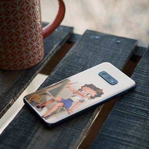 Betty Boop The Artist Galaxy S10e Skin