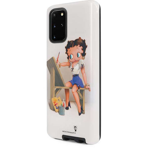 Betty Boop The Artist Galaxy S20 Plus Pro Case