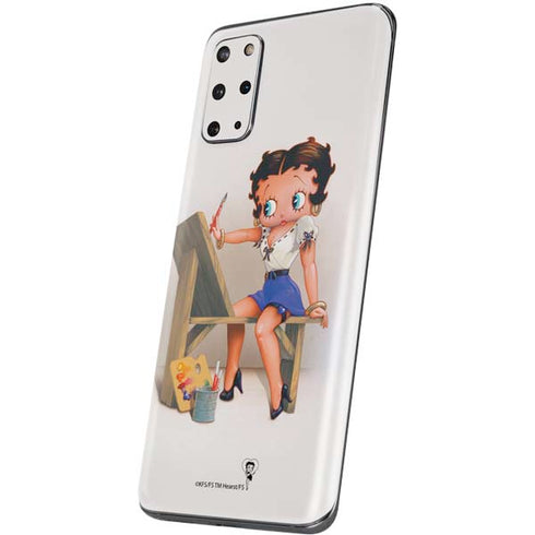 Betty Boop The Artist Galaxy S20 Plus Skin