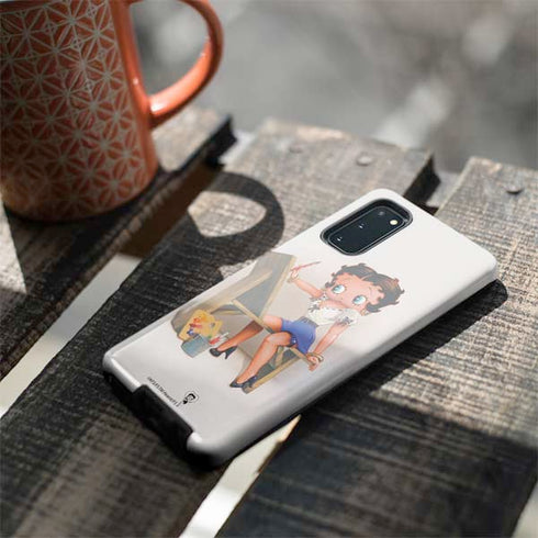 Betty Boop The Artist Galaxy S20 Pro Case