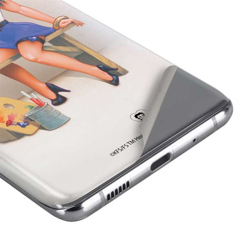 Betty Boop The Artist Galaxy S20 Skin