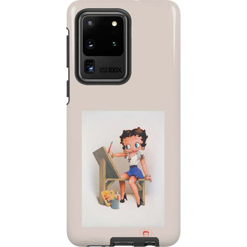 Betty Boop The Artist Galaxy S20 Ultra 5G Pro Case