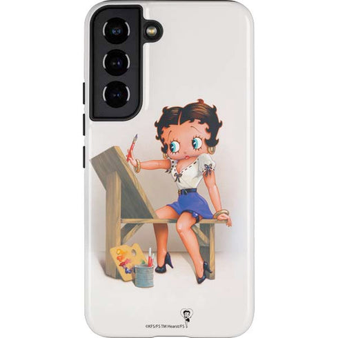 Betty Boop The Artist Galaxy S22 Pro Case