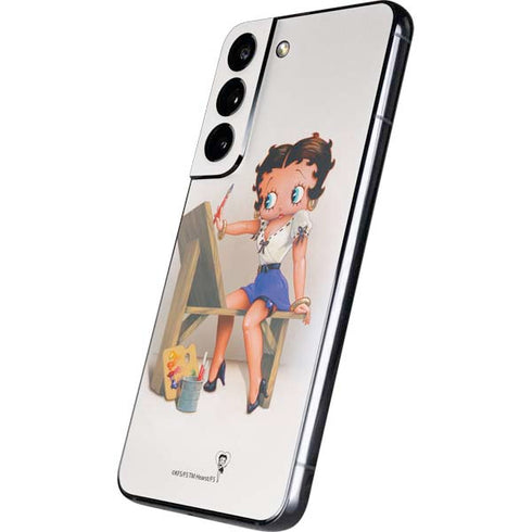 Betty Boop The Artist Galaxy S22 Skin