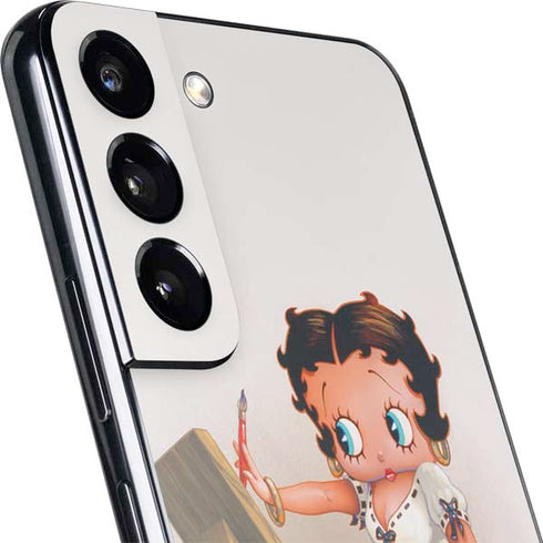 Betty Boop The Artist Galaxy S22 Skin