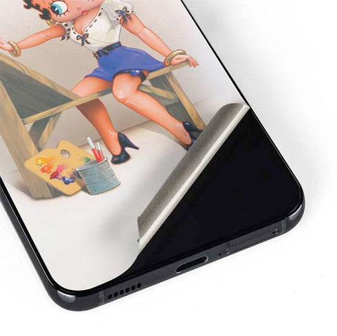 Betty Boop The Artist Galaxy S22 Skin