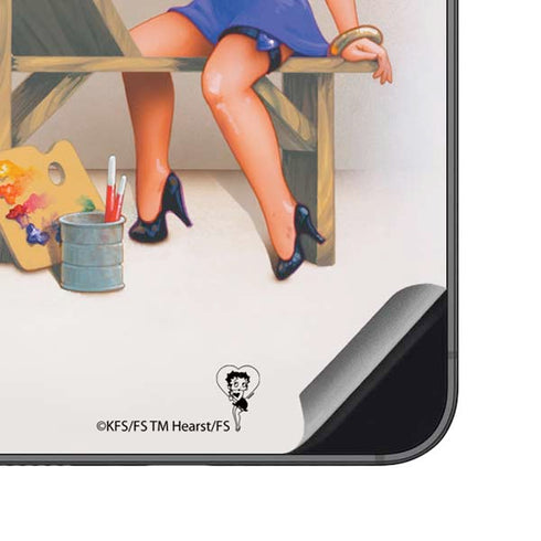 Betty Boop The Artist Galaxy S23 FE Skin