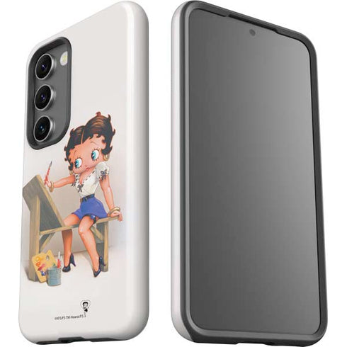 Betty Boop The Artist Galaxy S23 Pro Case
