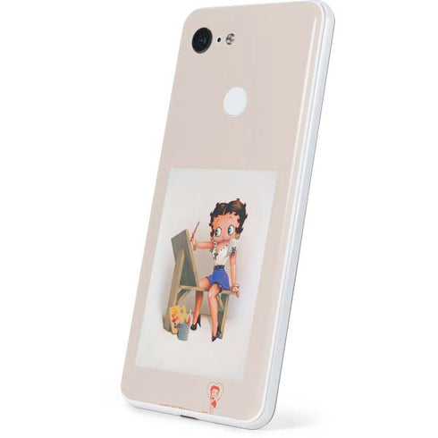 Betty Boop The Artist Google Pixel 3 Skin