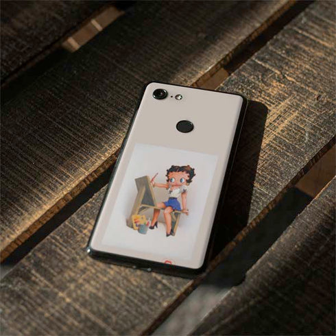 Betty Boop The Artist Google Pixel 3 Skin