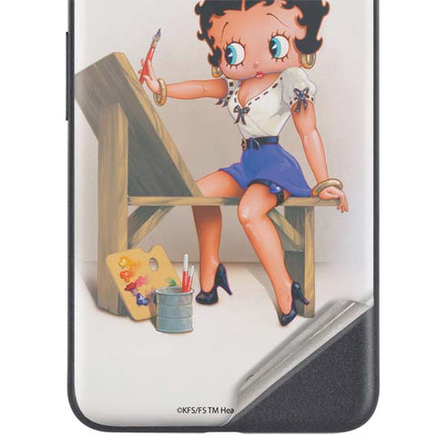 Betty Boop The Artist Google Pixel 5 Skin