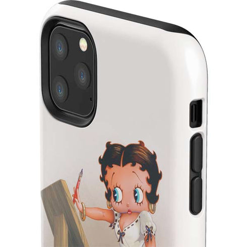 Betty Boop The Artist iPhone 11 Pro Max Impact Case