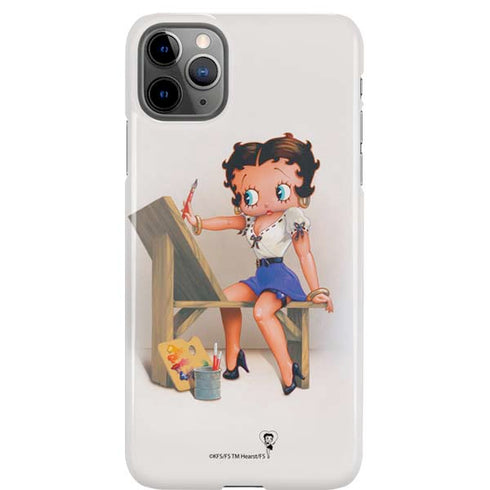 Betty Boop The Artist iPhone 11 Pro Max Lite Case