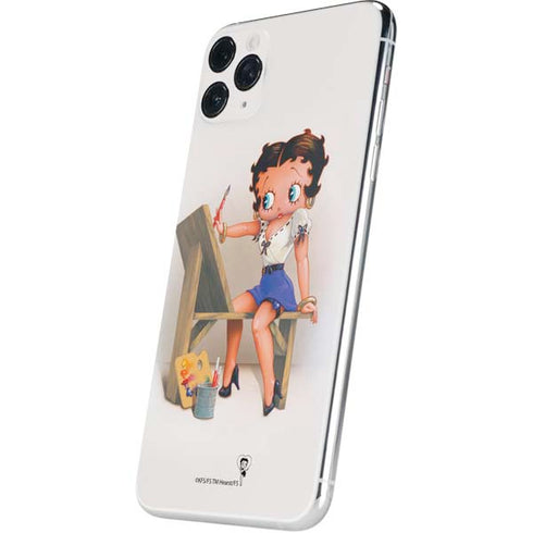 Betty Boop The Artist iPhone 11 Pro Max Skin