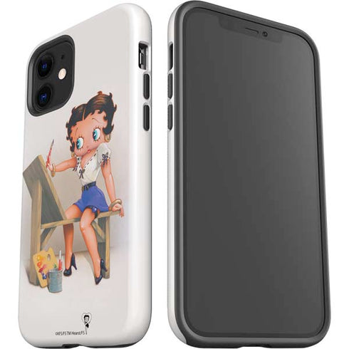 Betty Boop The Artist iPhone 12 Impact Case