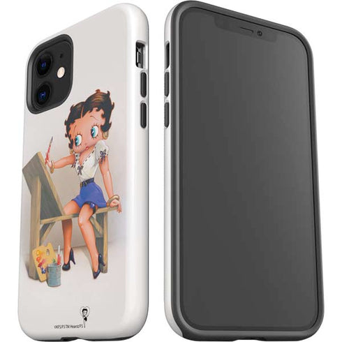 Betty Boop The Artist iPhone 12 Mini Impact Case