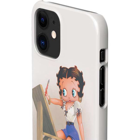 Betty Boop The Artist iPhone 12 Mini Lite Case
