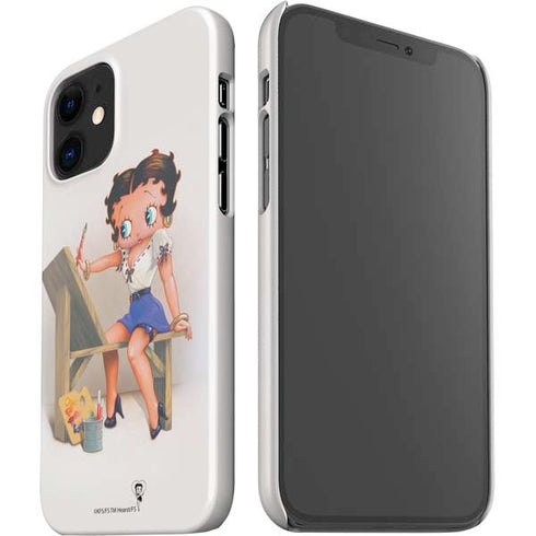 Betty Boop The Artist iPhone 12 Mini Lite Case
