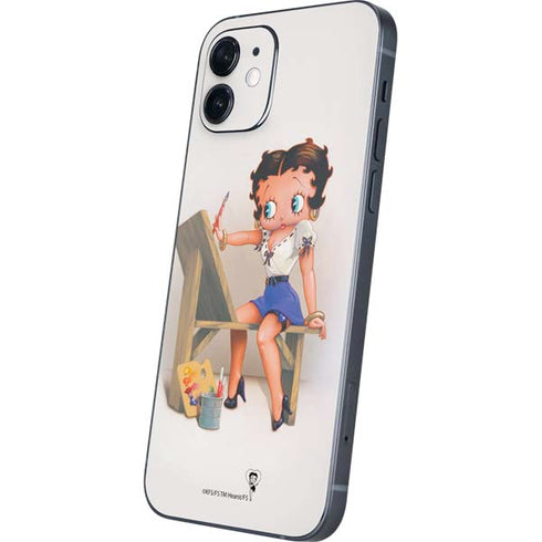 Betty Boop The Artist iPhone 12 Mini Skin