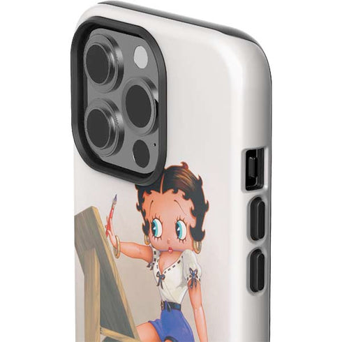 Betty Boop The Artist iPhone 15 Pro Impact Case